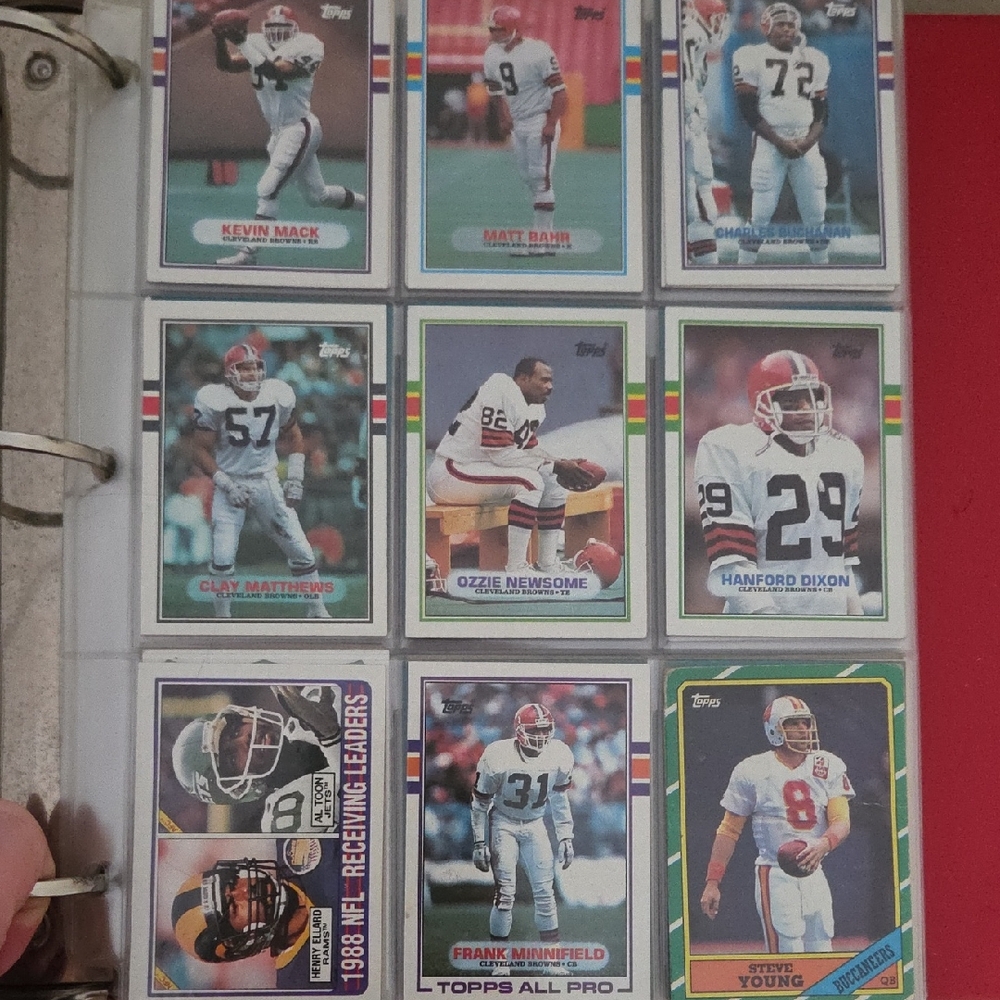Topps Football Trading Cards - Multicolor Collection